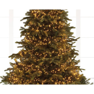 Lampy klastrowe LED Kaemingk, czarne, klasyczne, ciepłe, dł. 1400 cm