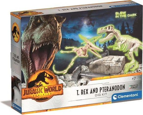 Clementoni Jurassic World T-Rex Pteranodon Count