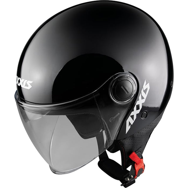 Axxis Hełm Square Solid Shine Black L.