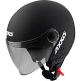 Axxis Helm Square Solid Mat Black L.