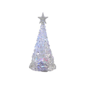 Drzewo akrylowe m star led 3xaaa zmiana koloru 21cm