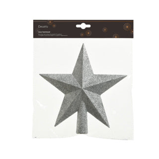 Daszek Kaemingk z polistyrenowego brokatu dł. 4,2 cm x szer. 19 cm x wys. 19 cm
