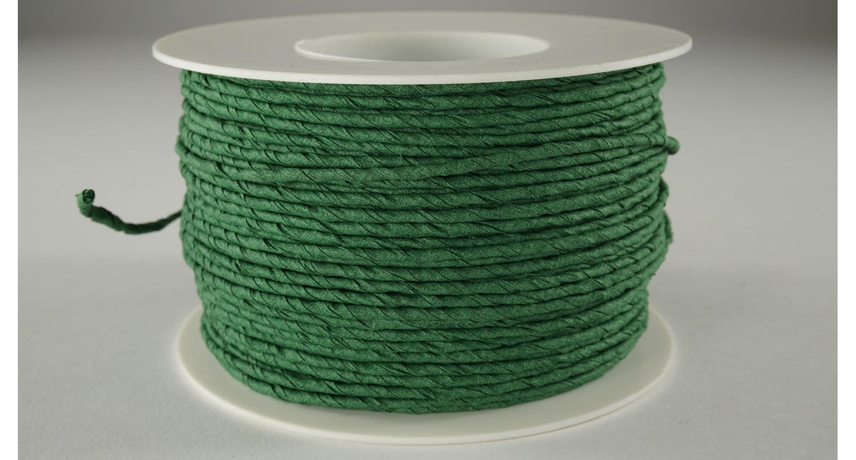 Papierdraad 100 meter rol groen