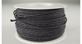 Papierdraad 100 meter rol black