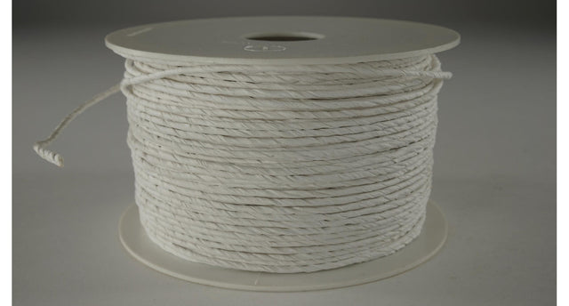 Papierdraad 100 meter rol wit