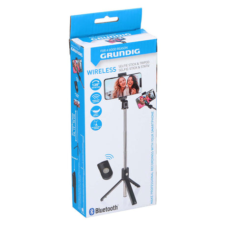 Kijek do selfie ze statywem i Bluetooth