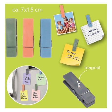 Magnesy memo - 4 szt.