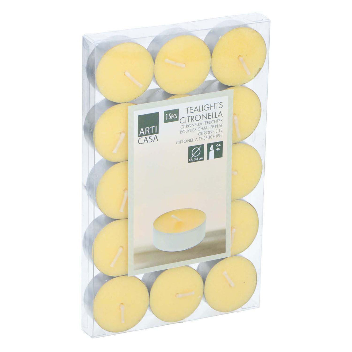 Świeca Citronella zewnętrzna, 15 szt.