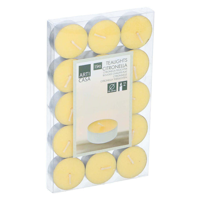 Świeca Citronella zewnętrzna, 15 szt.