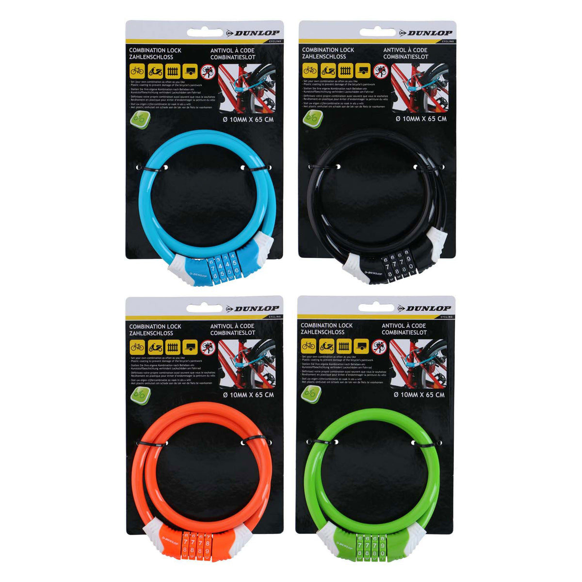 Kombinowany zamek łańcuchowy Dunlop