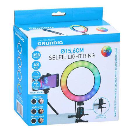 Pierścień świetlny do selfie Grundig 48LED - 15,6cm