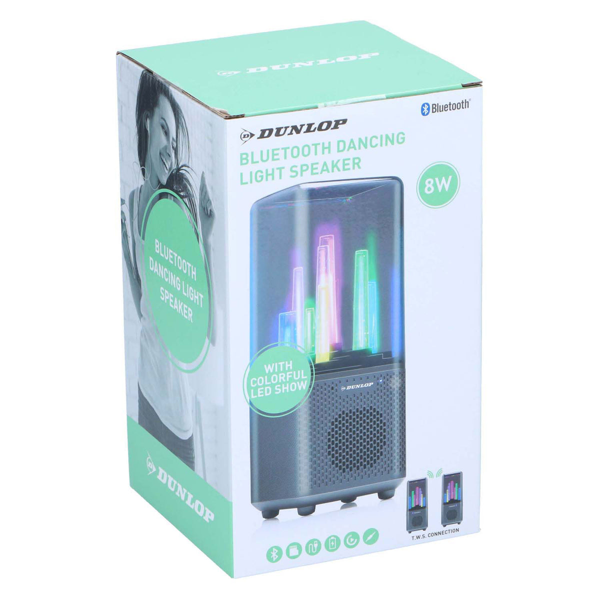 Głośnik Bluetooth z tańczącym światłem