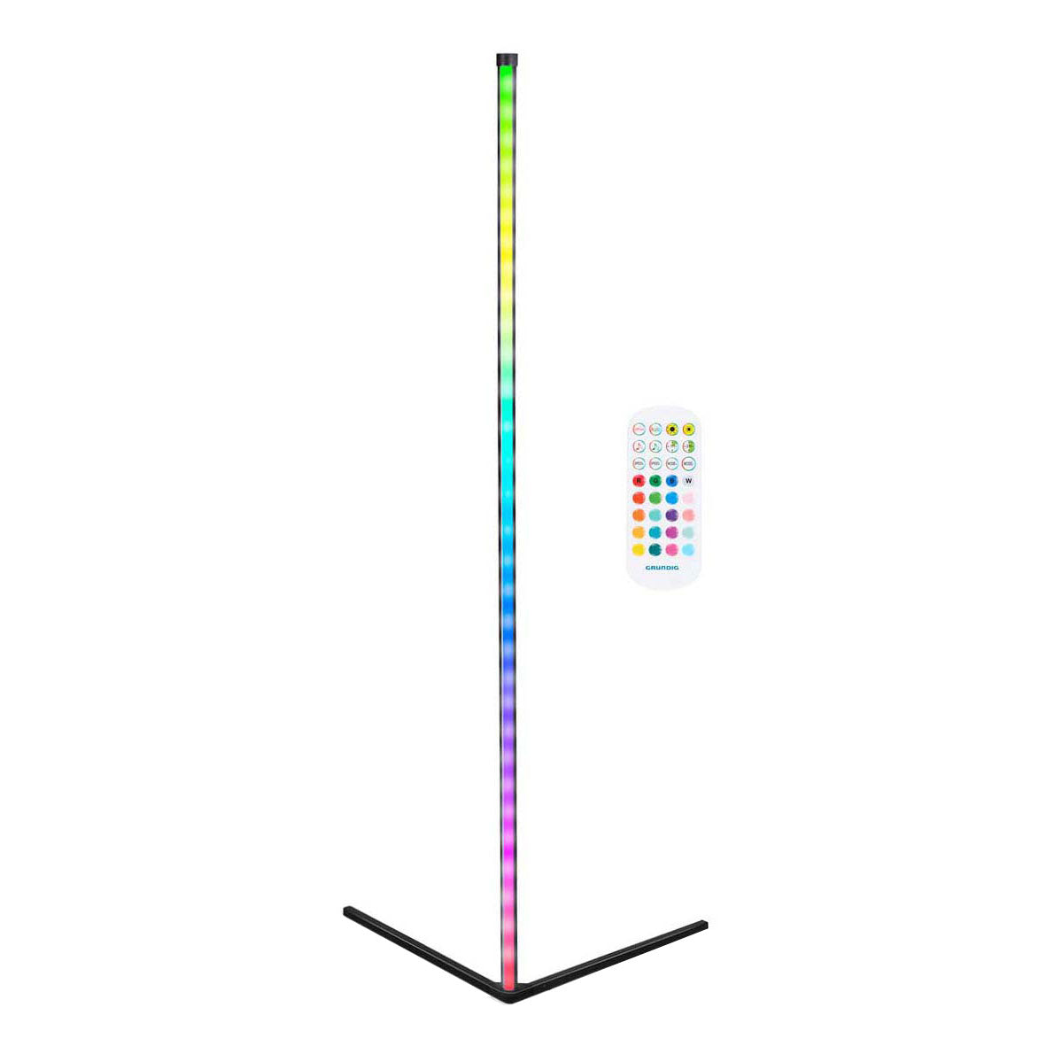 Lampa narożna LED Grundig z pilotem, 140cm