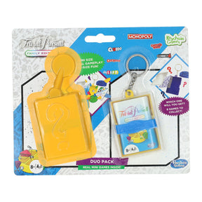 Brelok do kluczy z mini grą Hasbro o trywialnym pościgu