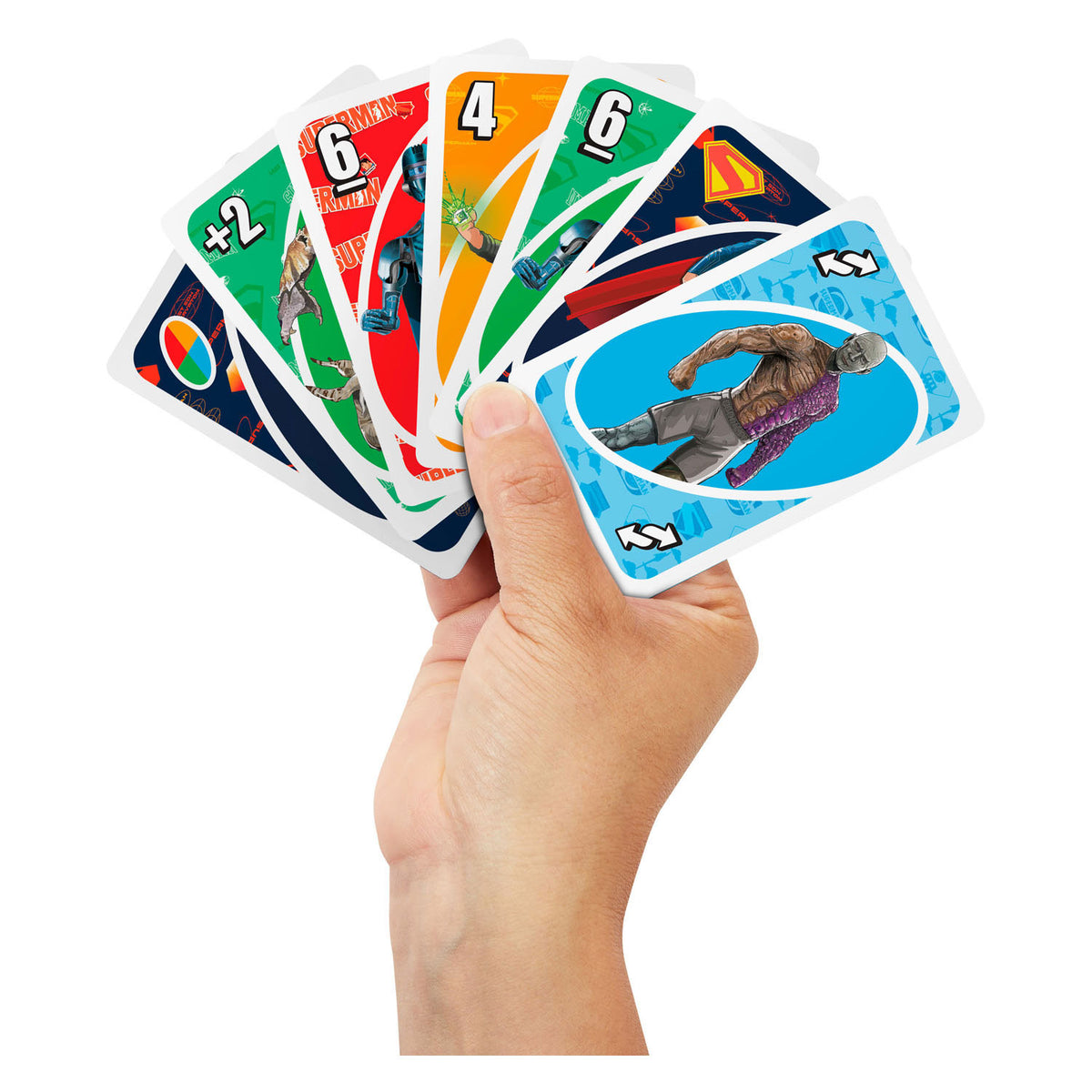 Gra karciana Mattel Uno Superman
