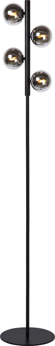 Lucide Tyzo - lampa podłogowa - 4xg9 - czarna