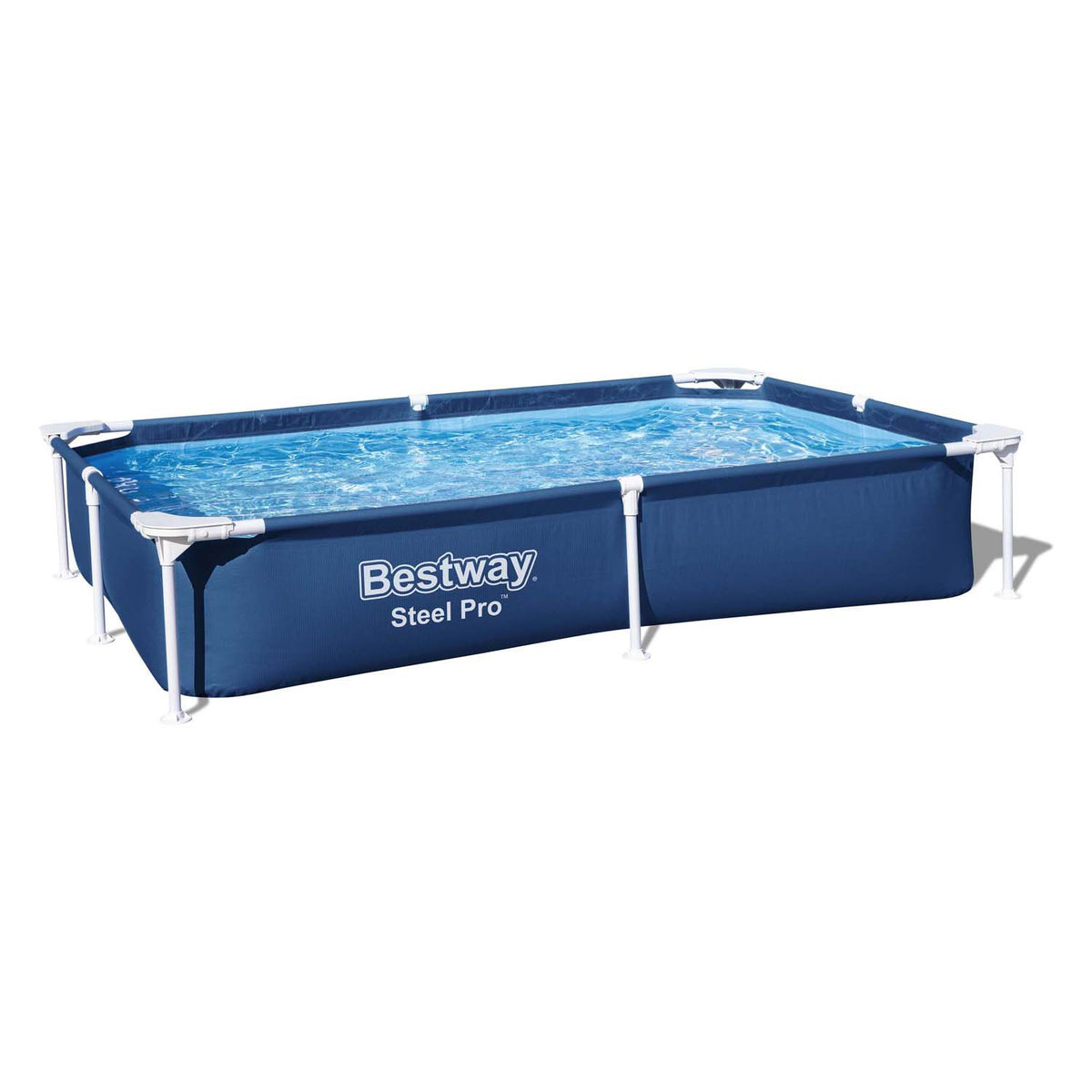 Bestway basen stalowy pro prostokątny, 221cm