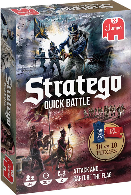 Szybka gra planszowa typu Jumbo stratego