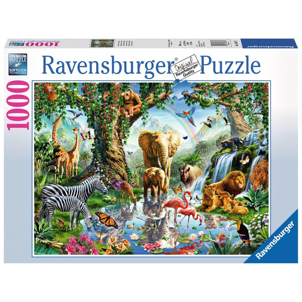 Puzzle Przygody w Dżungli, 1000szt.
