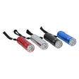 Kolorowa latarka aluminiowa - 9LED