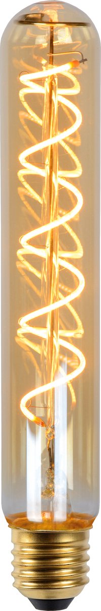 Lucide t32 - żarówka - ø 3,2 cm - LED ściemnialna - E27 - 1x4,9W 2200K - bursztynowa