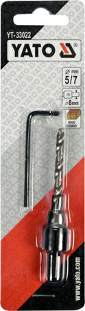 Yato een boor voor de confrms 5,0 7,0mm
