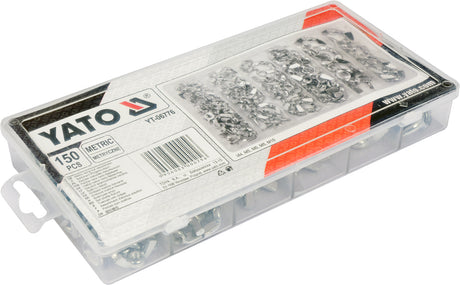 Yato metrische vlindernoten 150szt. mix