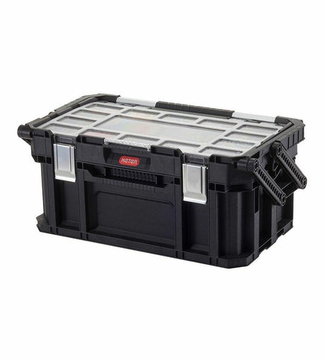 Walizka narzędziowa Keter connect na wsporniku - 26l - 56,5x31,7x25,1cm - czarna