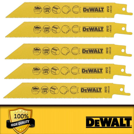 Dewalt dt2361-qz - saw blade for reciprocating saw - 152mm - bimetal - fast metal cutting