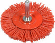 Yato schijfborstel met doorn 75mm nylon