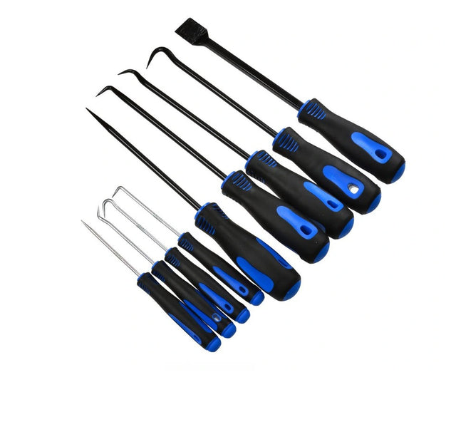 Silver set haken en grotten 9cz.