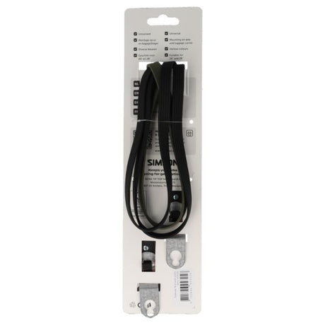 Segregator Simson Trio 71cm czarno-zielony
