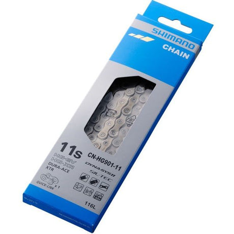 Shimano HG901 Dura Ace XTR E -BIKE 11 -SPEEK Naszyjnik - Srebrny - 119 arkusz - Elastyczny przełącznik - Trwały - odporny