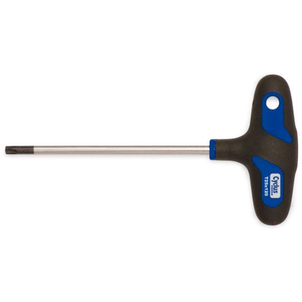 Cycplus śrubokrętny cykl z T -Grip Torx 25 - 120 mm