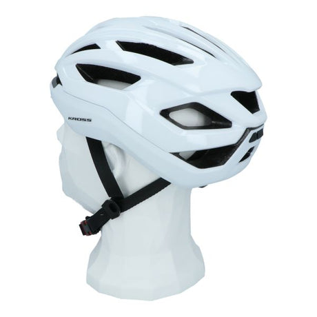 Kask rowerowy Kross road pro l (58-62 cm) - biały