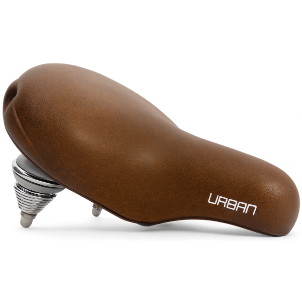 Saddle rowerowy Urban XL - Matt Dark Brown (na mapie)