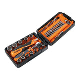 Beta Tools 39-częściowy zestaw kluczy nasadowych i bitów - 900 c39n