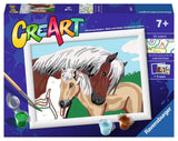 Ravensburger Crerec Painting at Numer - Mother and Foal