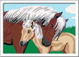 Ravensburger Crerec Painting at Numer - Mother and Foal