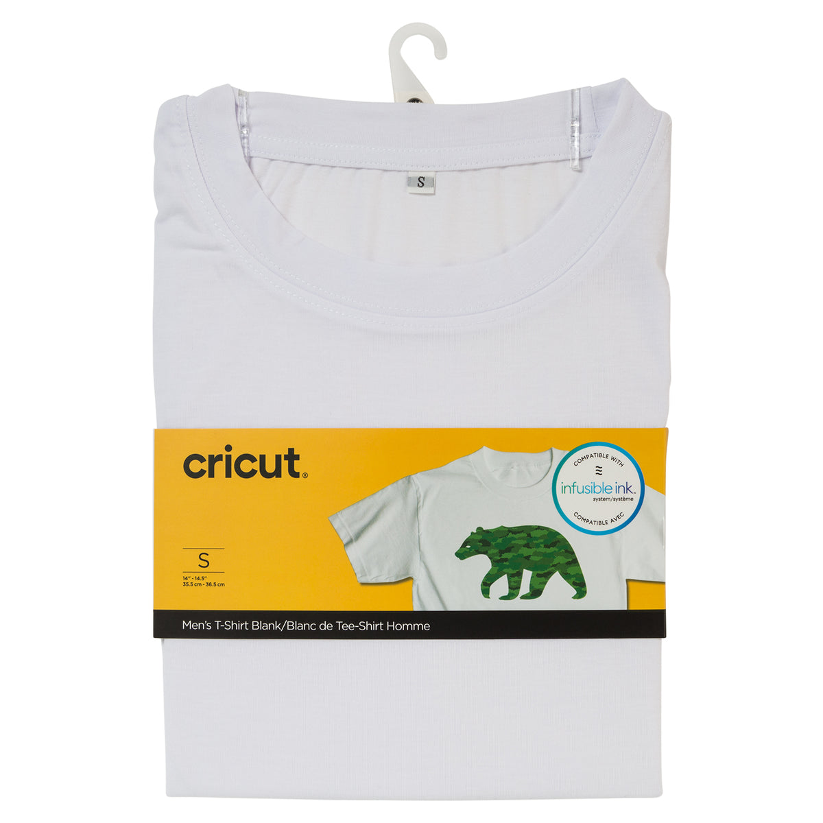 Cricut • męski t-shirt z okrągłym dekoltem, rozmiar s
