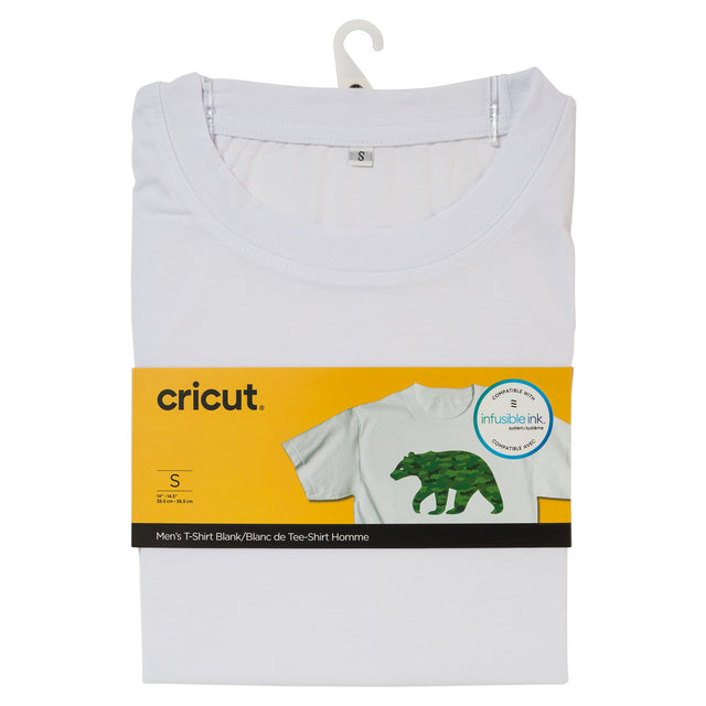 Cricut • męski t-shirt z okrągłym dekoltem, rozmiar s