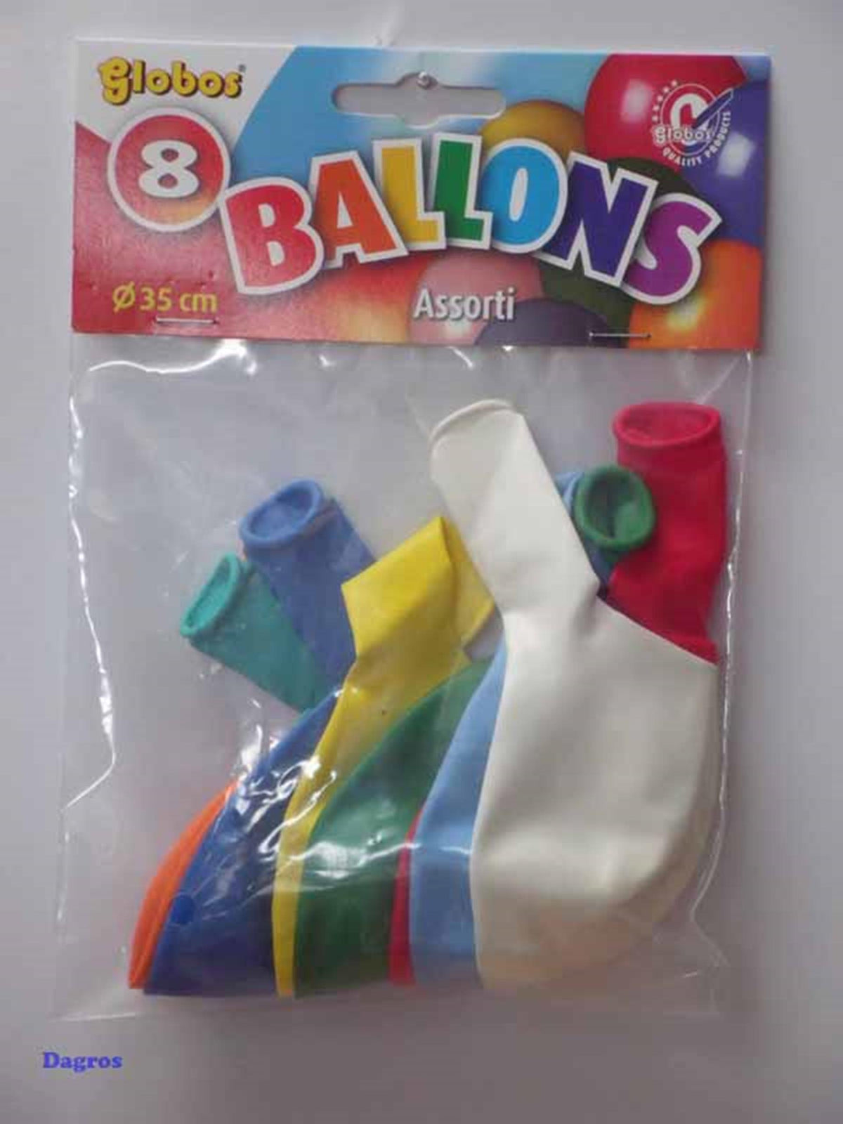 Balony Globos super ø35cm opakowanie 8 szt.