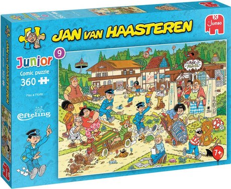 Puzzle Jumbo Jan van Haasteren junior 9 Efteling Max Mortiz 360 sztuk puzzle dla dzieci