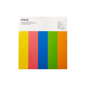 Cricut • inteligentne naklejki tęczowe z kartonu
