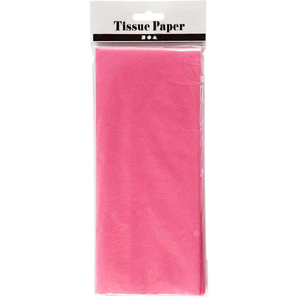 Creativ Company Tissue Paper Pink 10 arkuszy 14 gr, 50 x 70 cm