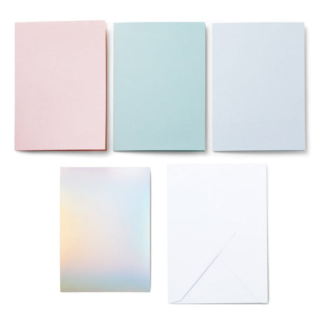 Cricut • Kartki wycinane pastelowe r10