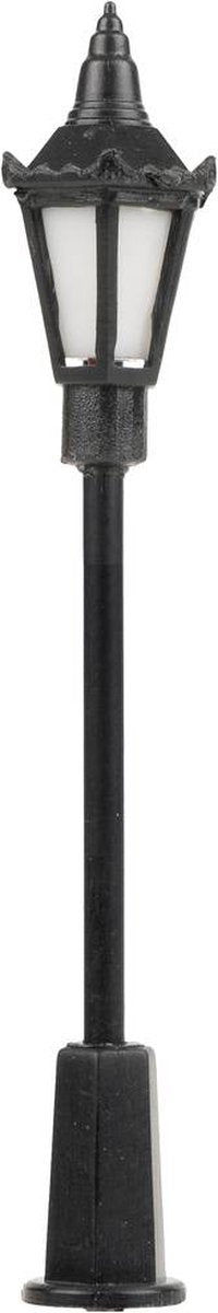 Faller - 1:160 led-parklantaarn zeskant lantaarn met kroon (4 22) *fa272228 - modelbouwsets, hobbybouwspeelgoed voor kinderen, modelverf en accessoires