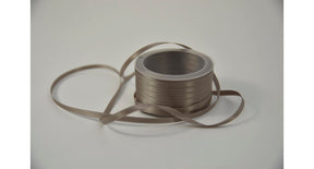 Satijnlint 6 mm x 50 mtr taupe