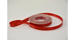 Satijnlint 15 mm x 25 mtr rood