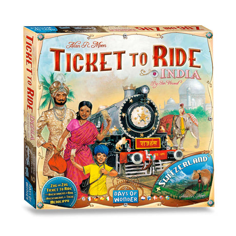 Bilet Asmodee na grę planszową India